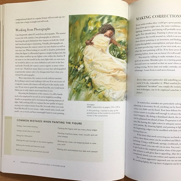 Book, Painting Portraits and Figures in Watercolor, Mary Whyte - Picture 3 of 5